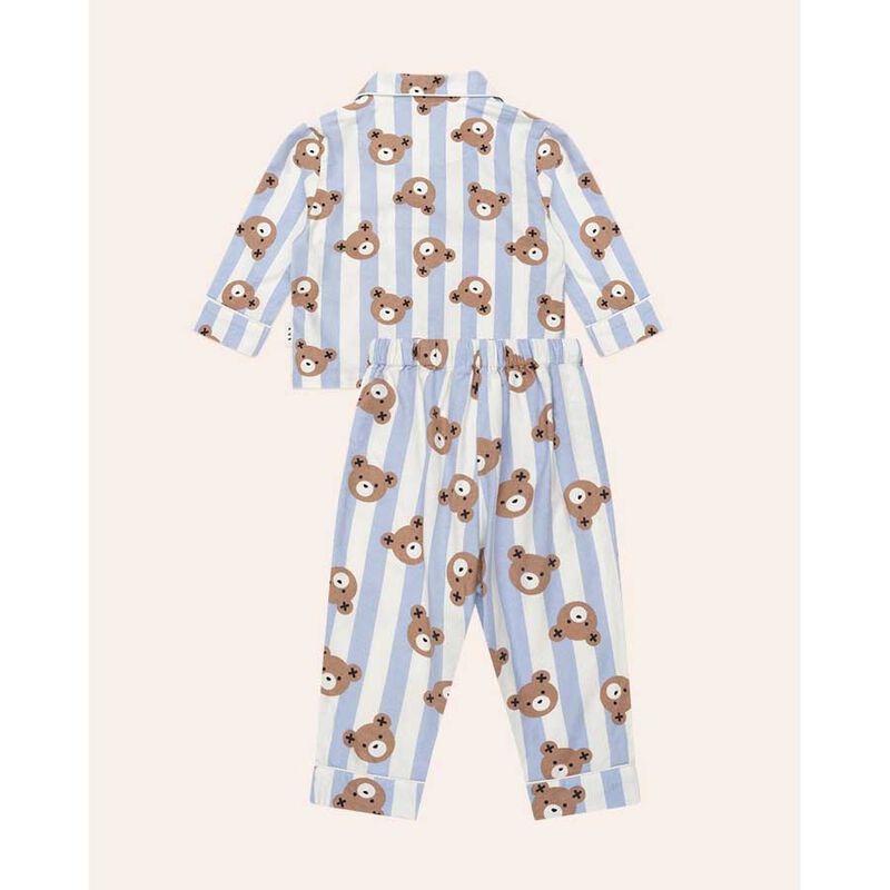 Huxbaby Dream Blue Classic Stripe Sleep Set 2-6Y image number 1